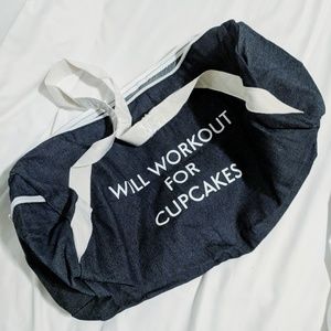 Will Workout For Cupcakes Duffle